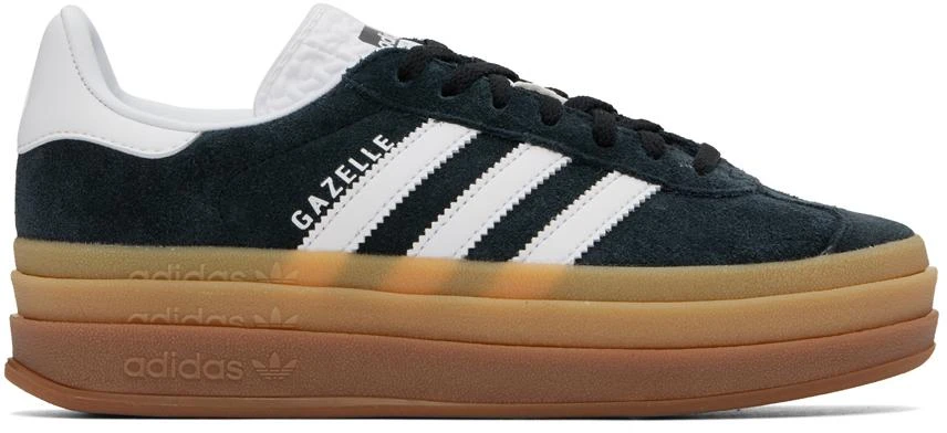 Adidas Black Gazelle Bold Sneakers 1