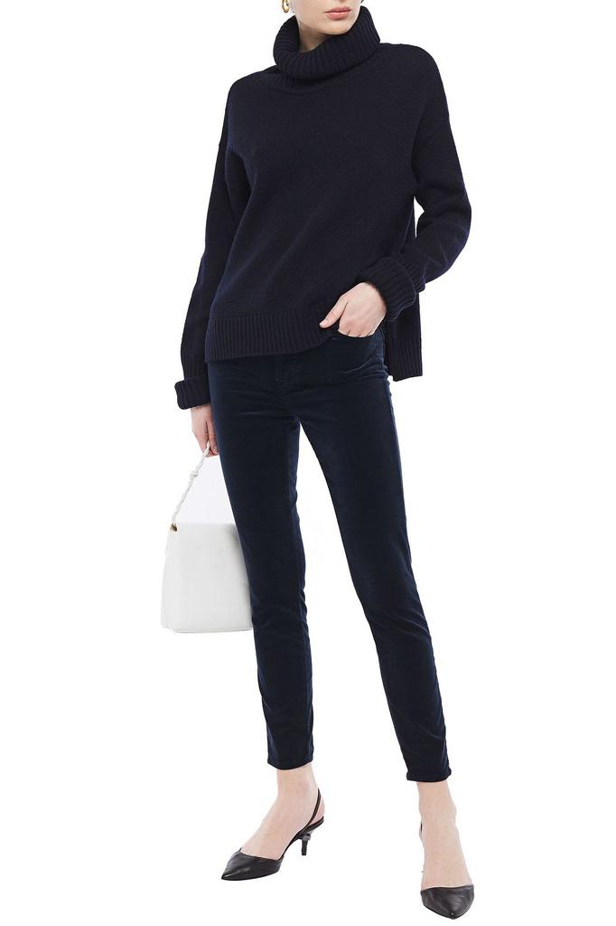 J Brand Leenah cotton-blend velvet skinny pants
