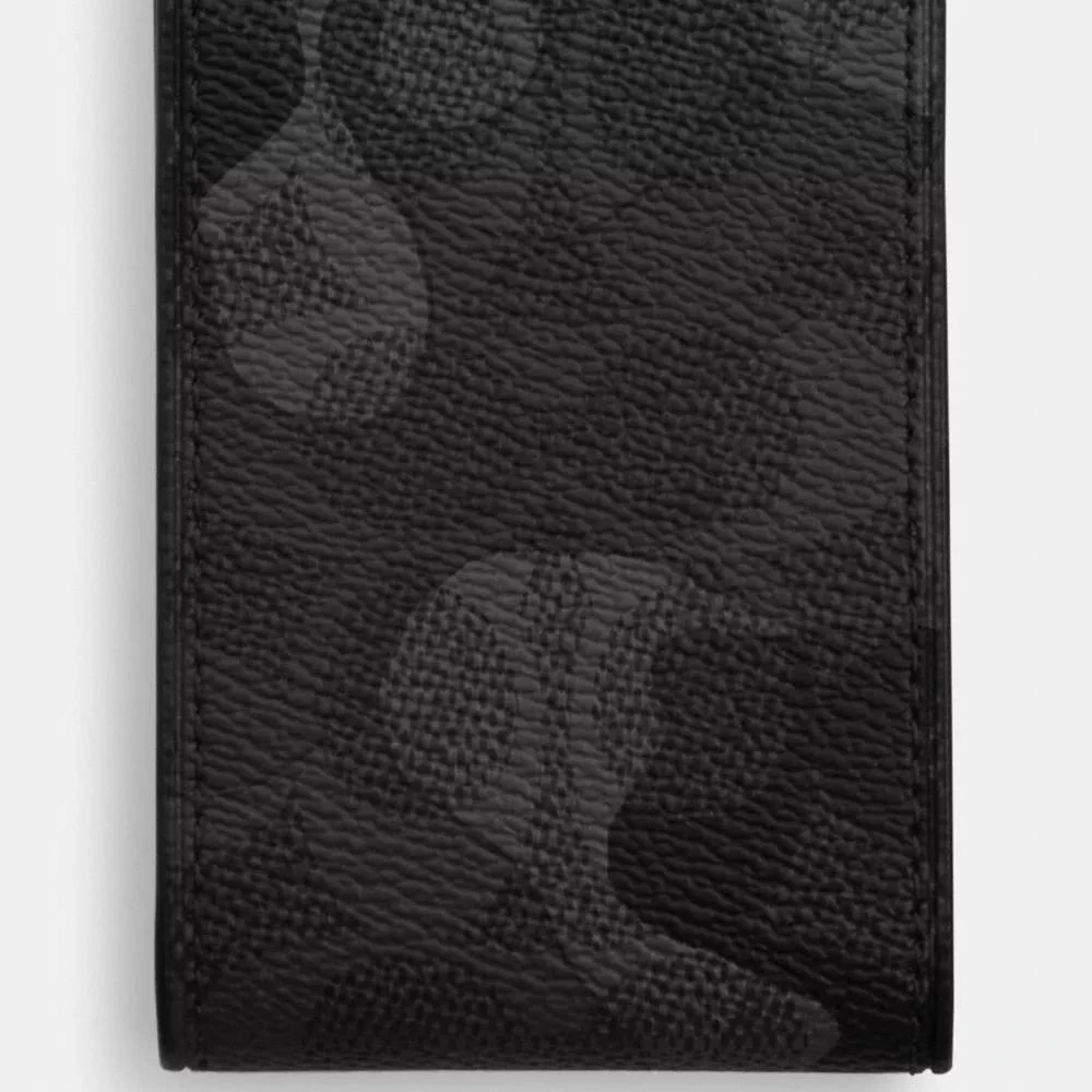 Coach Luggage Tag In Signature Camo Print 2
