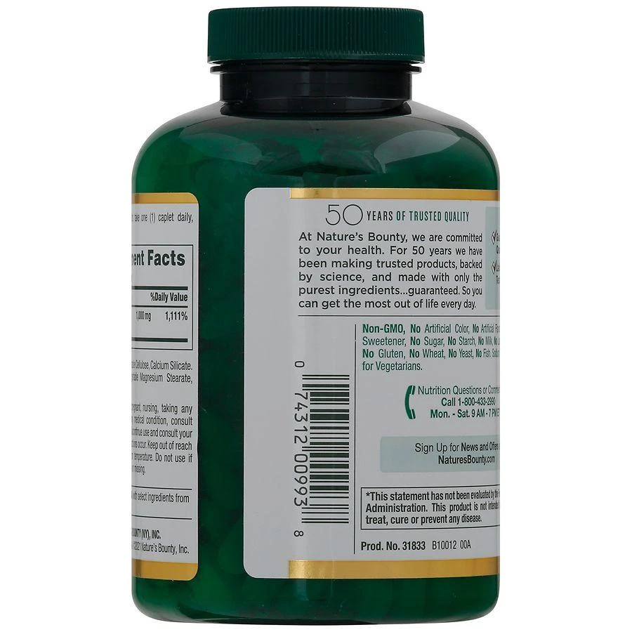 Nature's Bounty C 1000 mg Caplets 6