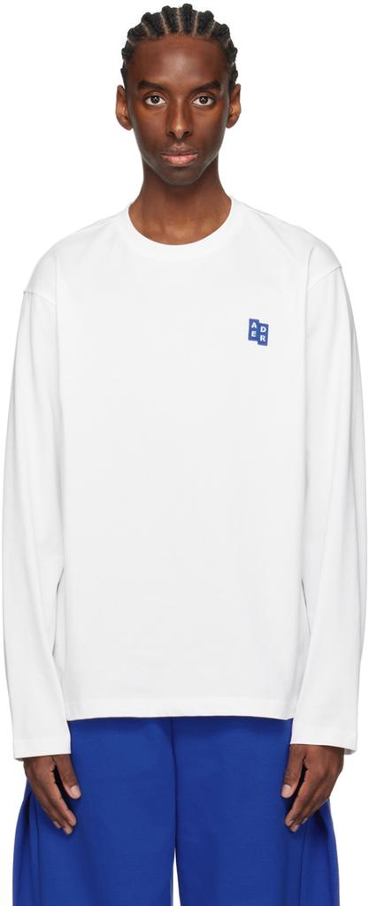 【ADERERROR】 Blue net T-shirt Product. 49 ★ Black & White 아더에러 블루 넷 티셔츠 프로덕트 49 느와르 | Ader Error | KREAM
