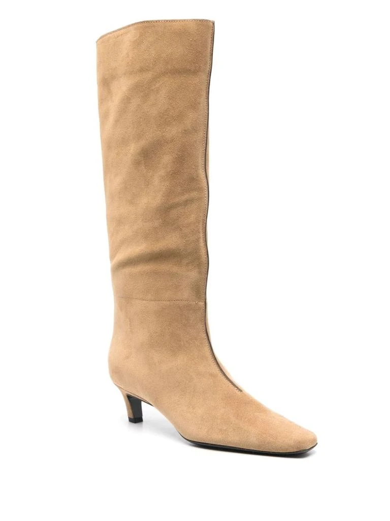 Totême TOTEME - The Wide Shaft Leather Boots 2