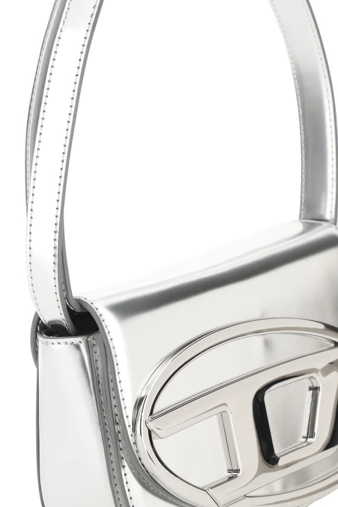 Diesel Silver leather 1DR shoulder bag 4