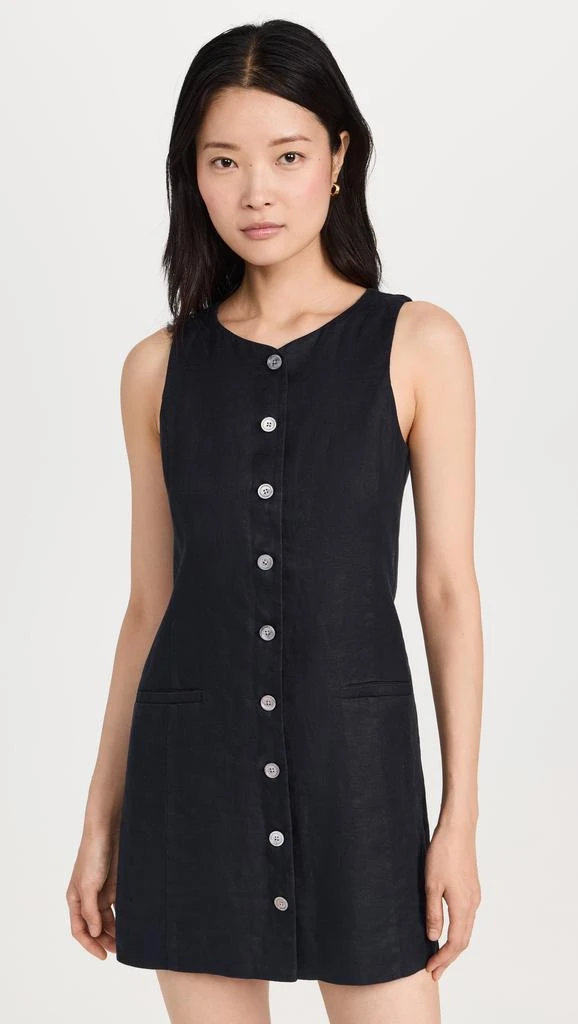 Alex Mill Anna Vest Dress In Linen 1