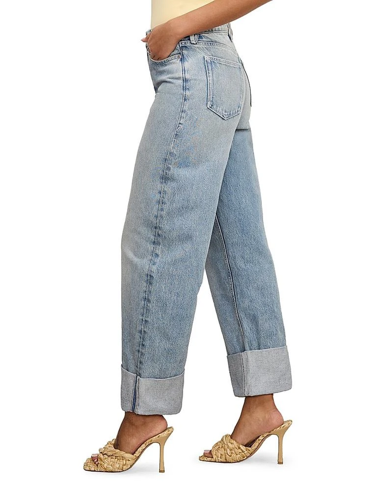 Good American Good Barrel Relaxed Jeans 4
