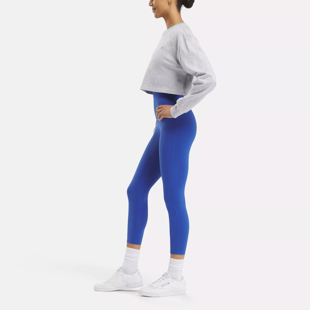 Reebok Women's Long Sleeve Crop Top
