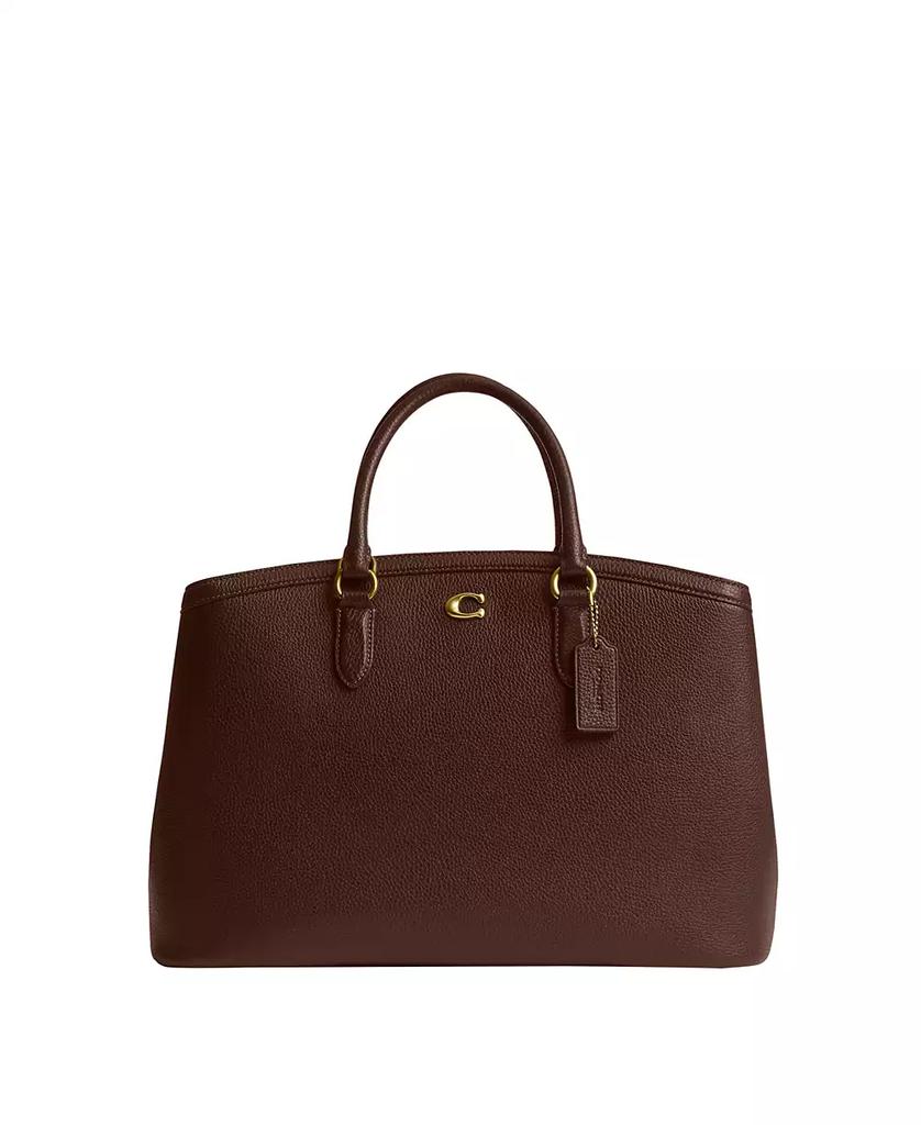 Coach Legacy Large Pebble Leather Carryall 35 - Tote Bags