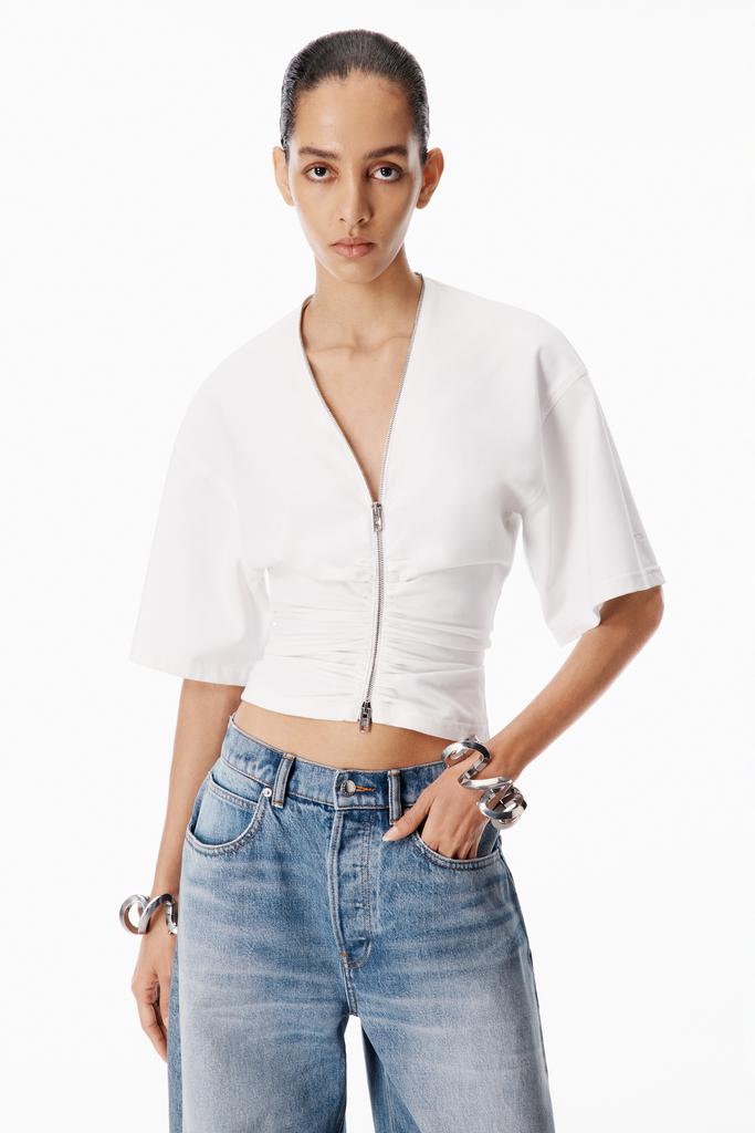 Alexander Wang Distressed Logo Blow Up Jean - Free Shipping