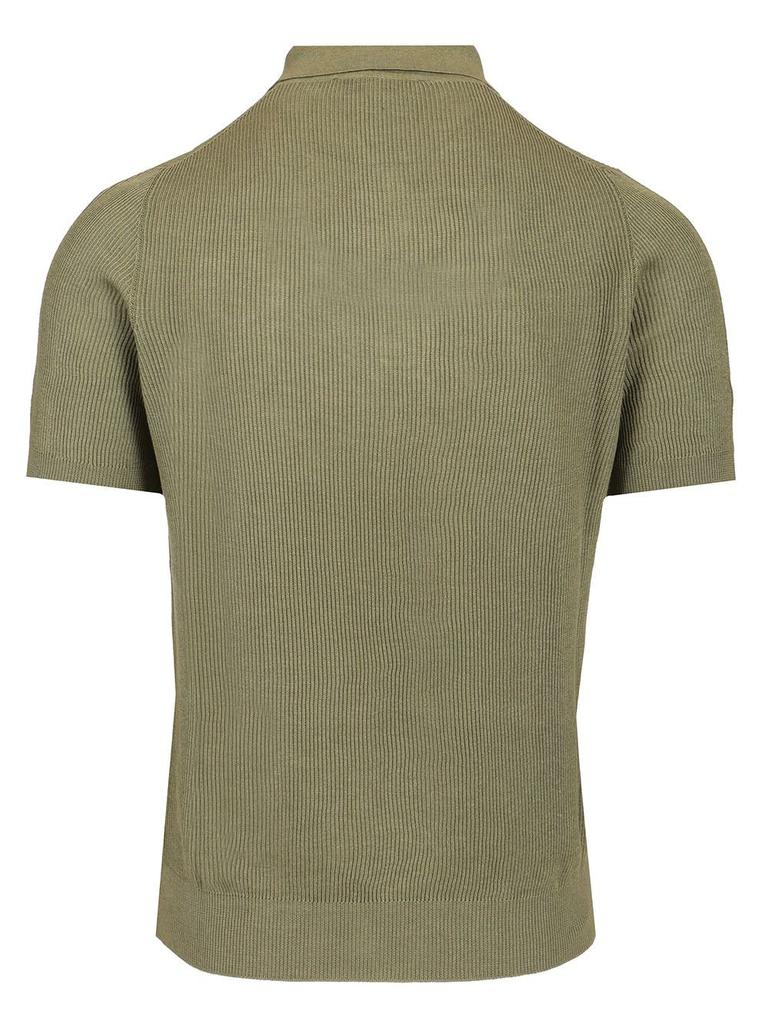 mauro ottaviani Mauro Ottaviani Textured Polo Shirt