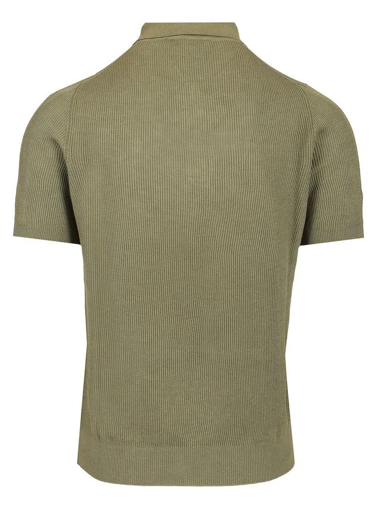 mauro ottaviani Mauro Ottaviani Textured Polo Shirt 2