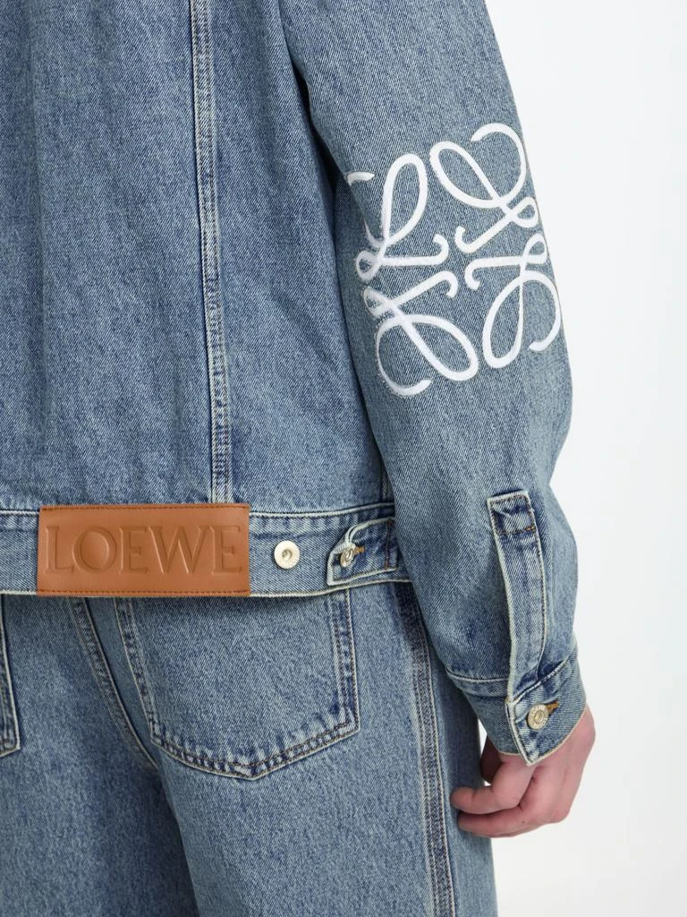 Loewe Anagram jacket in denim 5
