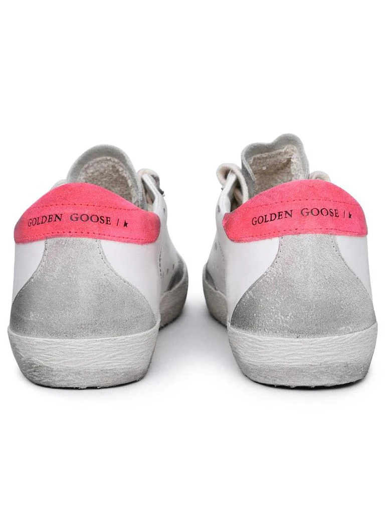 Golden Goose Golden Goose 'Super-Star Classic' White Leather Sneakers 4