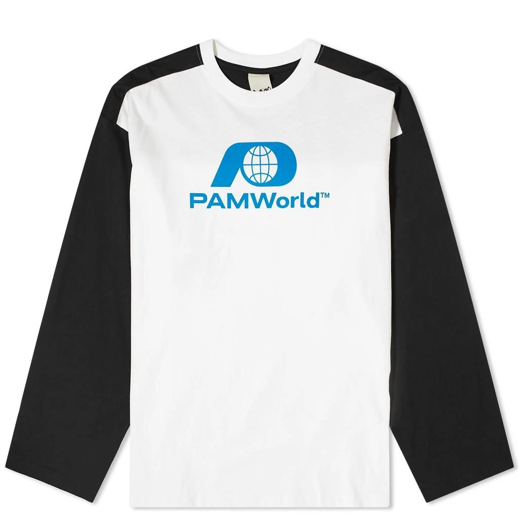 P.A.M. P.A.M. Bi Colour Oversized Long Sleeve T-Shirt 1