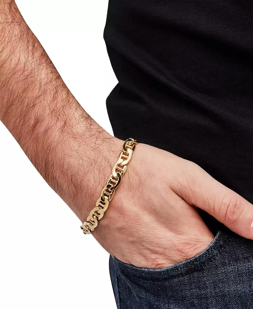 Macy's Men's Mariner Link Chain Bracelet in 10k Gold 2