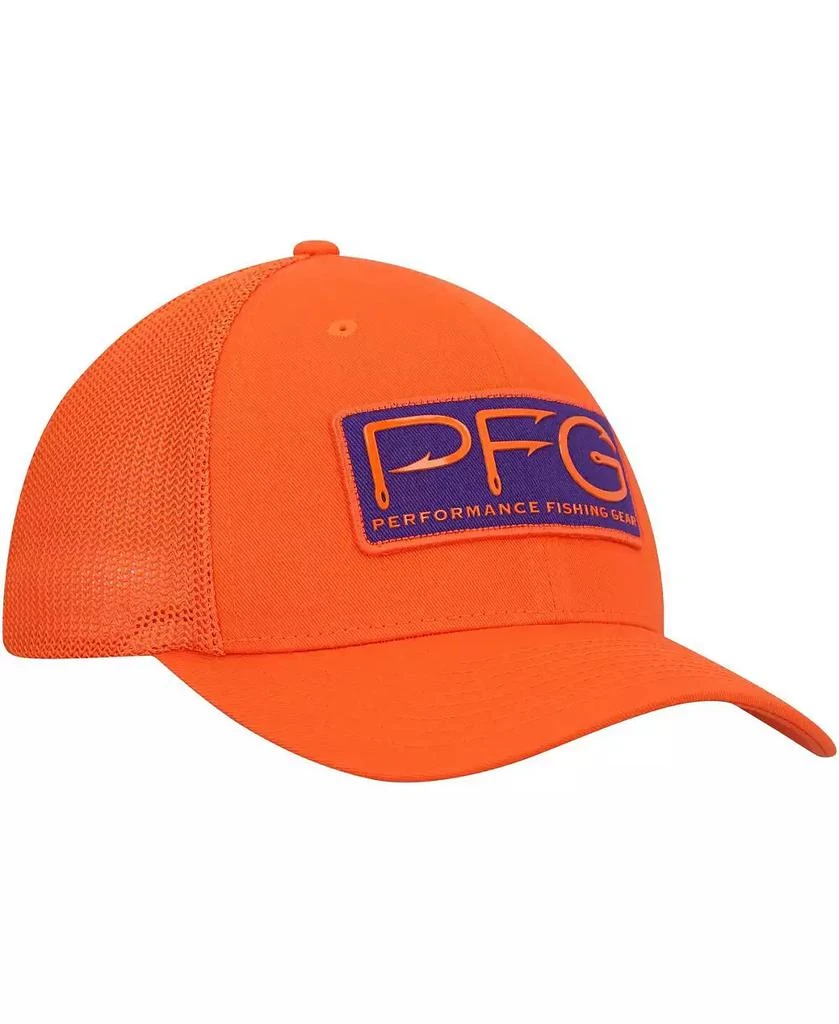Columbia Men's Orange Clemson Tigers PFG Hooks Flex Hat 3