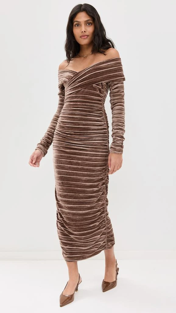 Sabina Musayev Delphinus Velvet Dress 6