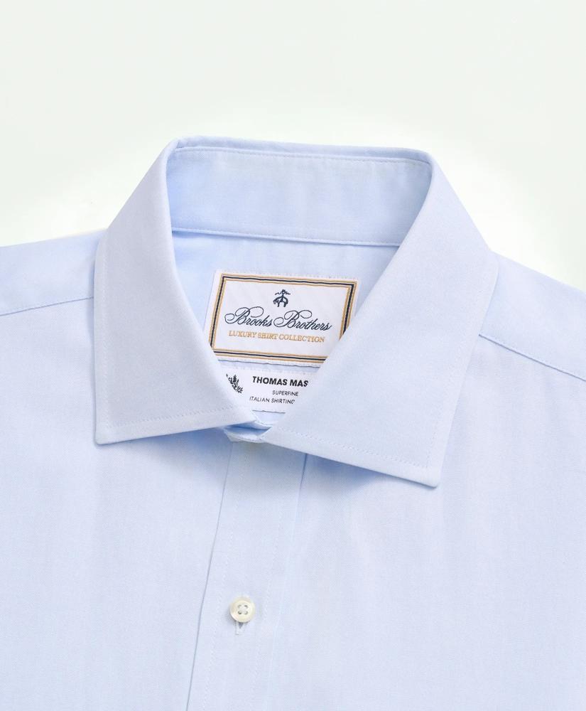 Brooks Brothers Brooks Brothers X Thomas Mason® Cotton Pinpoint Oxford English Collar Dress Shirt