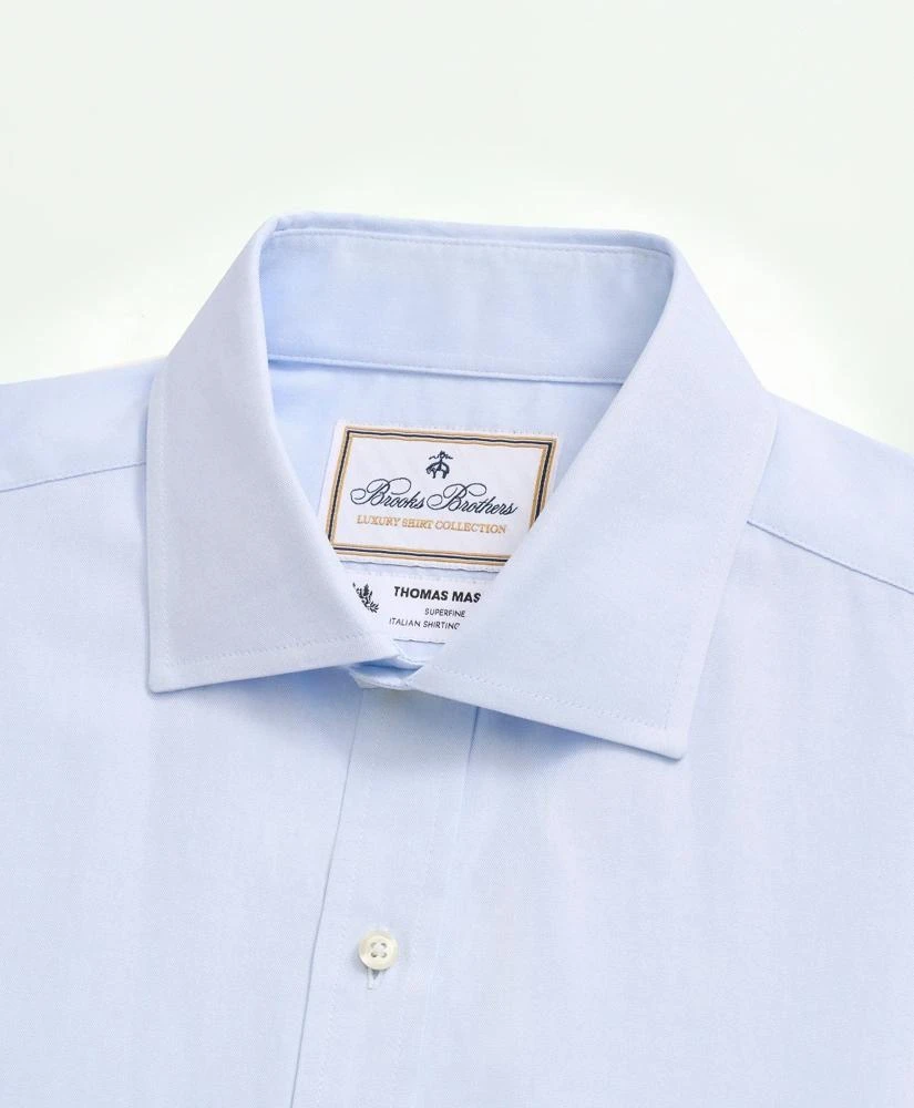 Brooks Brothers Brooks Brothers X Thomas Mason® Cotton Pinpoint Oxford English Collar Dress Shirt 2