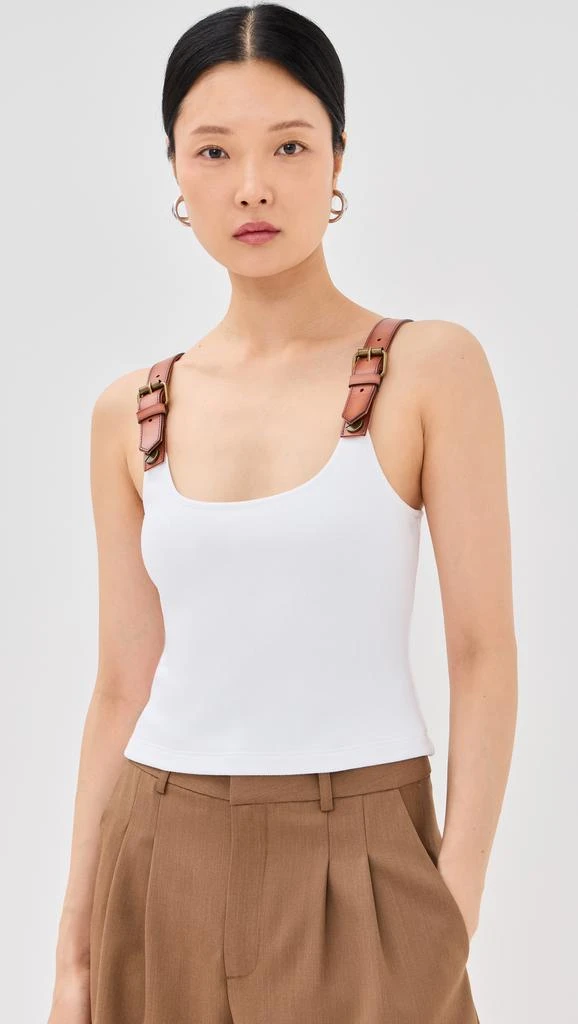 Monse Leather Strap Tank Top 6