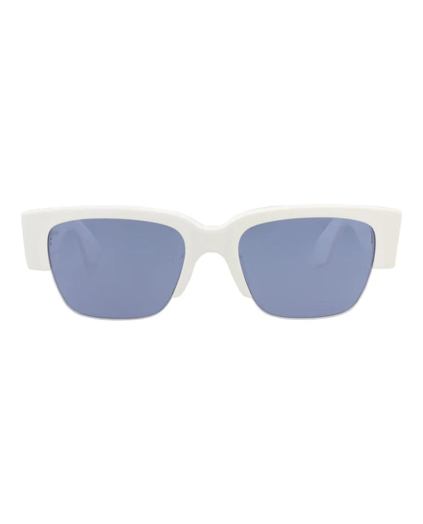 Alexander McQueen Square-Frame Recycled Acetate Sunglasses 1
