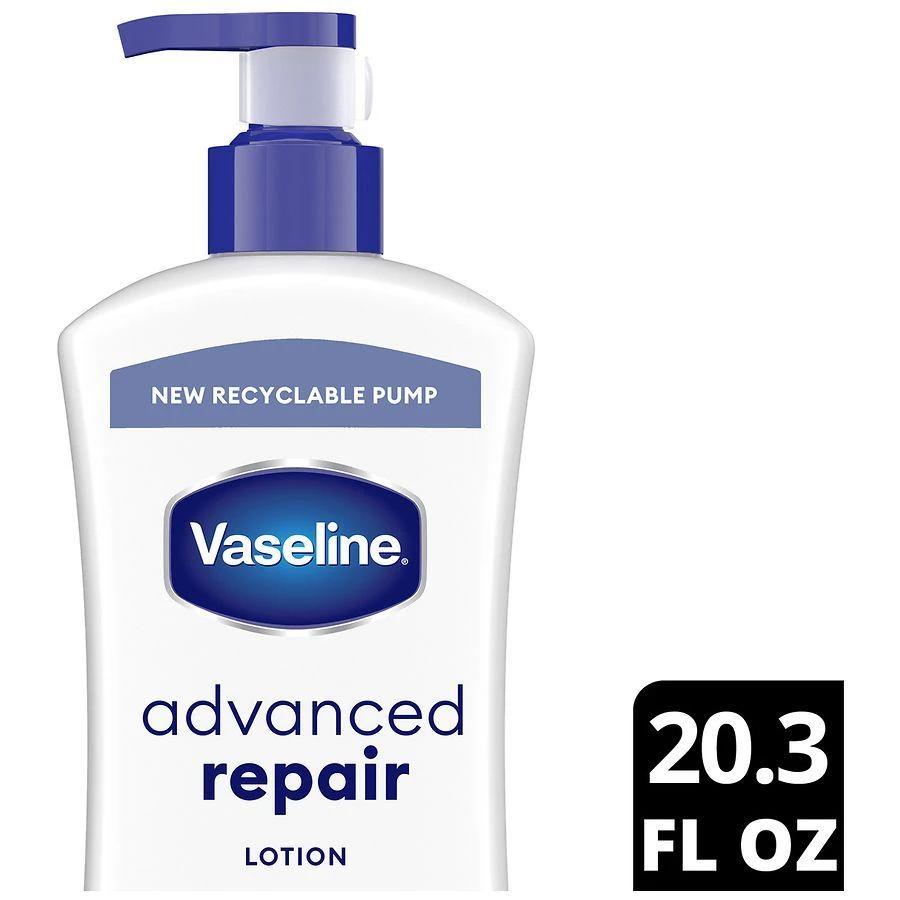 Vaseline Advanced Repair Body Lotion Unscented 3