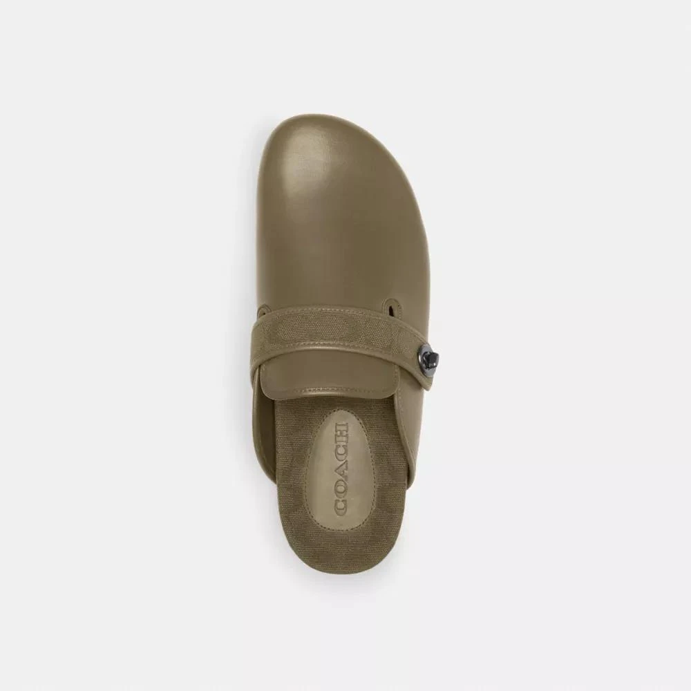 Coach Blake Clog With Signature Canvas Jacquard 3