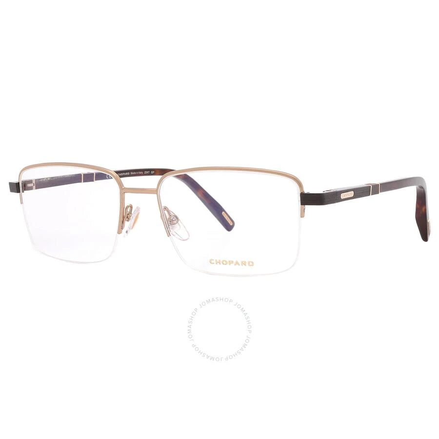 Chopard Demo Rectangular Men's Eyeglasses VCHF55 08FF 56 3