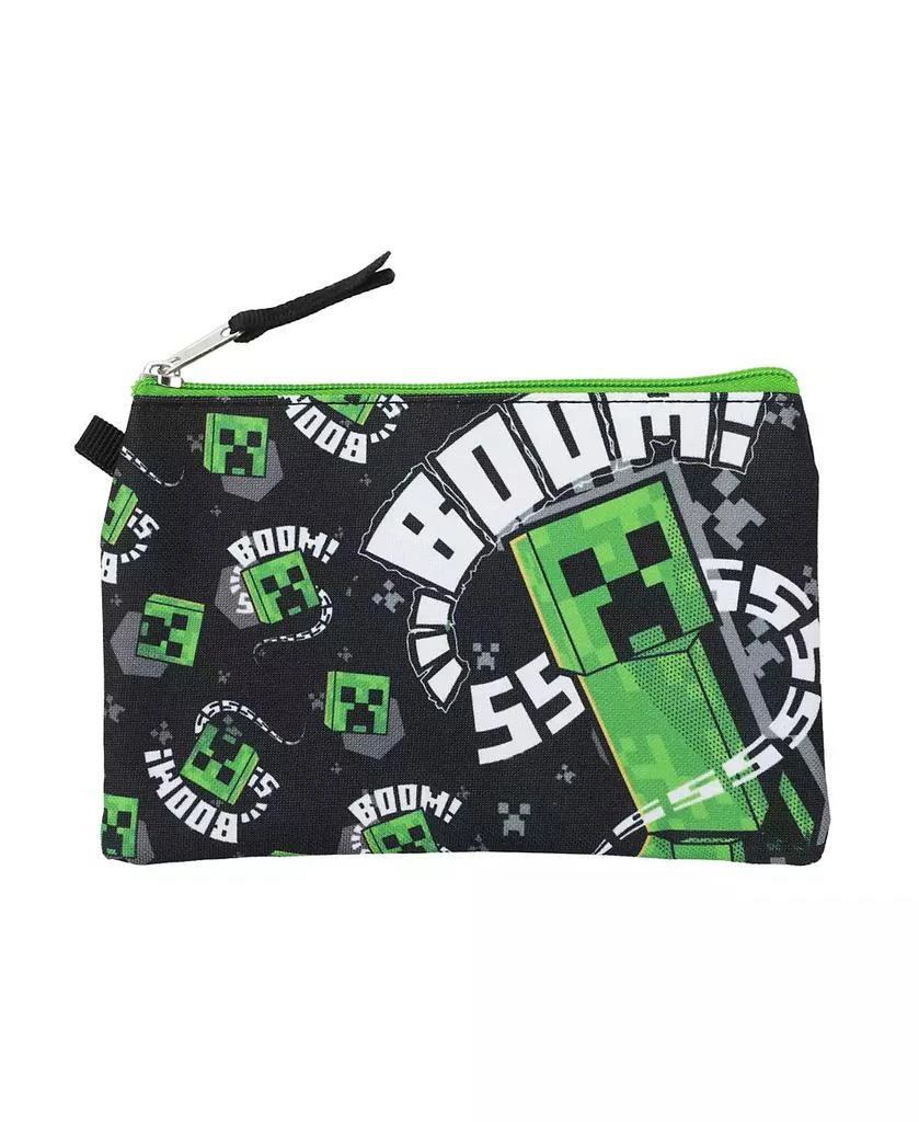 Minecraft Creepers 5-Piece 16" Backpack Set For School 
Travel 8