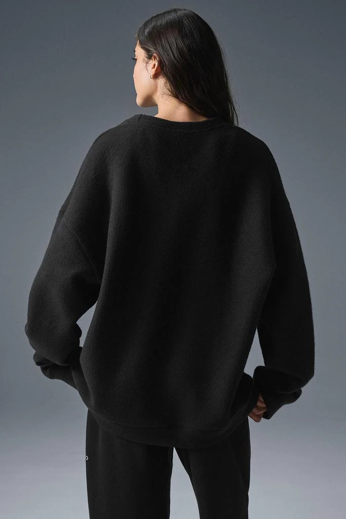 Alo Triumph Restore Crew Neck Sweatshirt - Grey Triblend 2