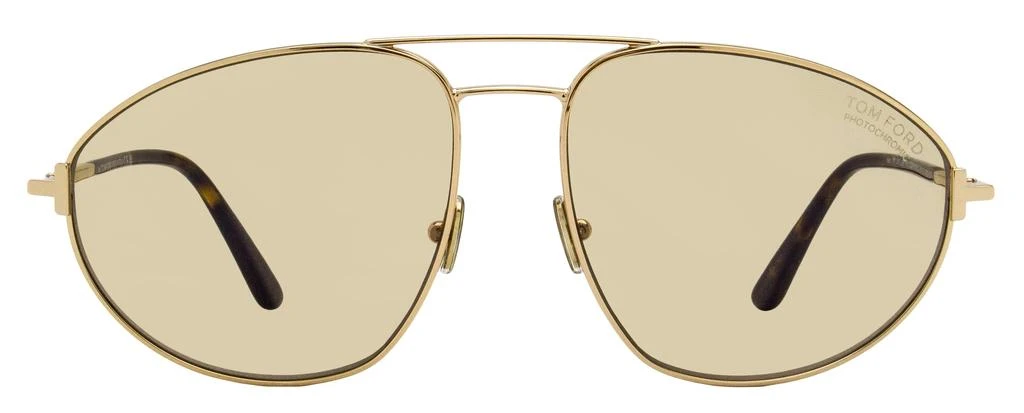 Tom Ford Men's Ken Photochromic Sunglasses TF1095 28E Gold 60mm 2
