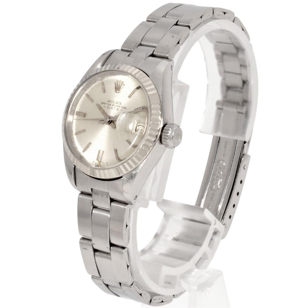 Rolex Datejust Stainless Steel gold (18K) Wristwatch (Pre-Owned)