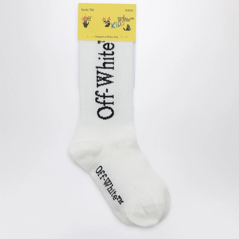 Off-White White socks with logo 1