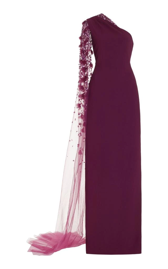 Pamella Roland - Embellished Tulle-Sleeve Crepe Gown - Burgundy - US 4 - Moda Operandi On Sale Now with Up to 70% Off | Discover Exclusive Deals & Savings at BeyondStyle Pamella Roland - Embellished Tulle-Sleeve Crepe Gown - Burgundy - US 4 - Moda Operandi On Sale Now with Up to 70% Off | Discover Exclusive Deals & Savings at BeyondStyle