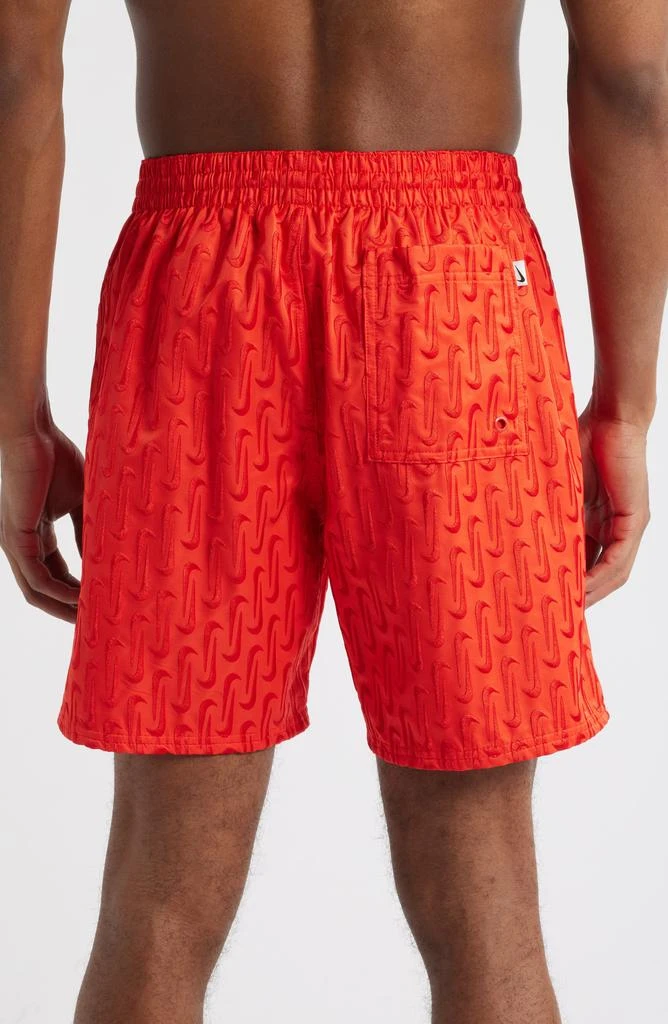 NIKE 7-Inch Swoosh Embroidered Swim Trunks 2