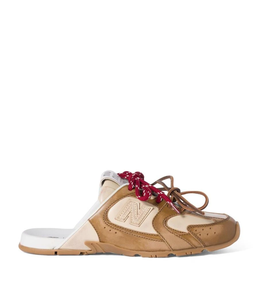 Miu Miu x New Balance Leather 530 SL Mules 1
