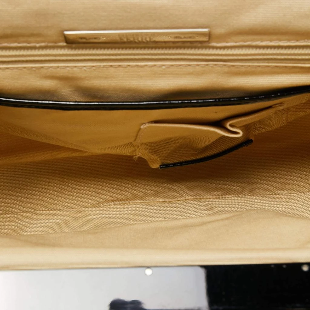 Gianfranco Ferre Gianfranco Ferre Multicolor Nylon and Patent Leather Frame Satchel 11