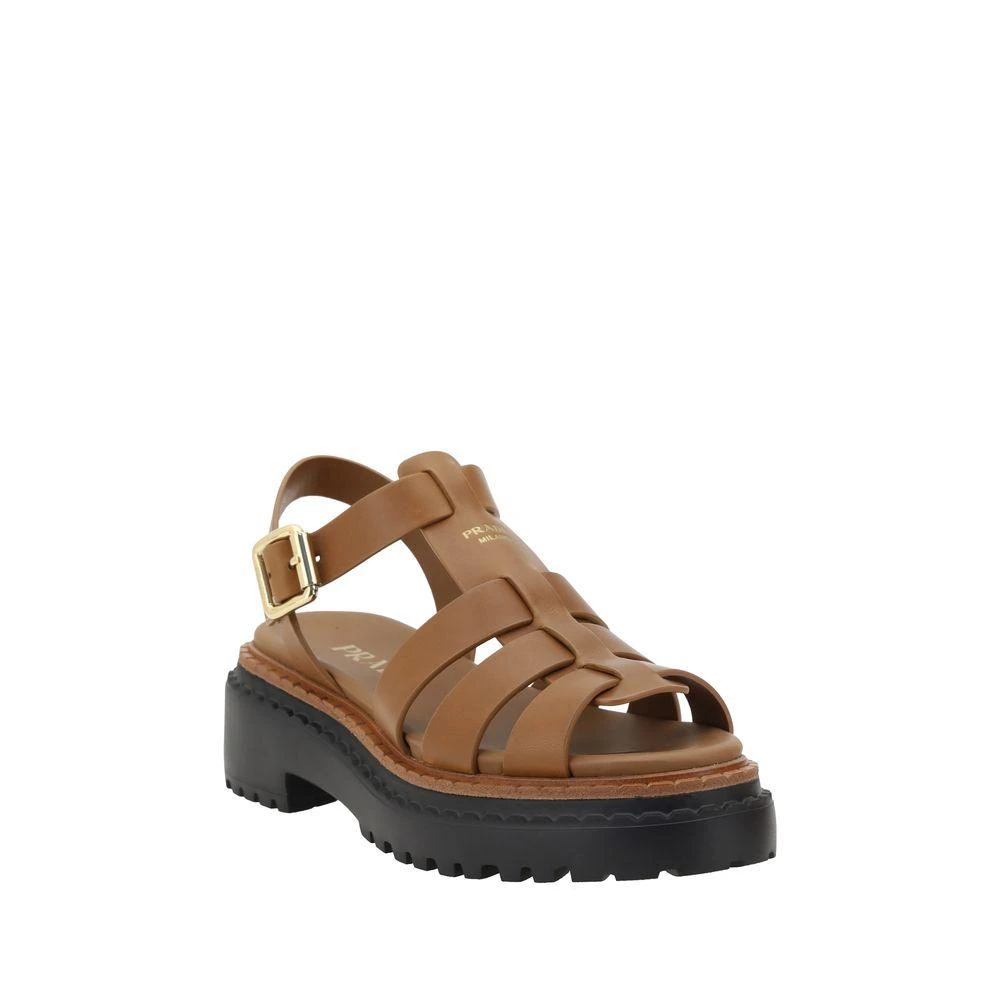 Prada Sandals with a tread Women's sole 2