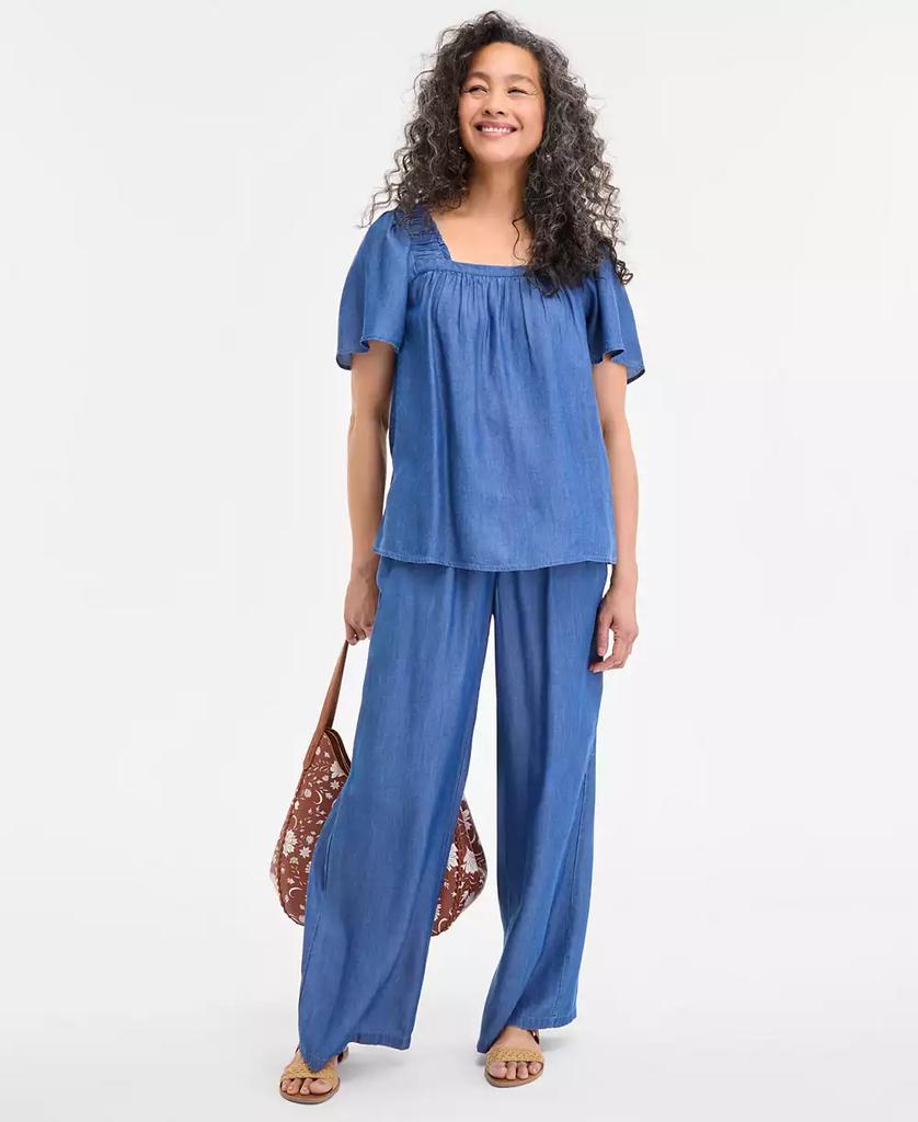 Style & Co Women's Square-Neck Top, Exclusively at Macy's
