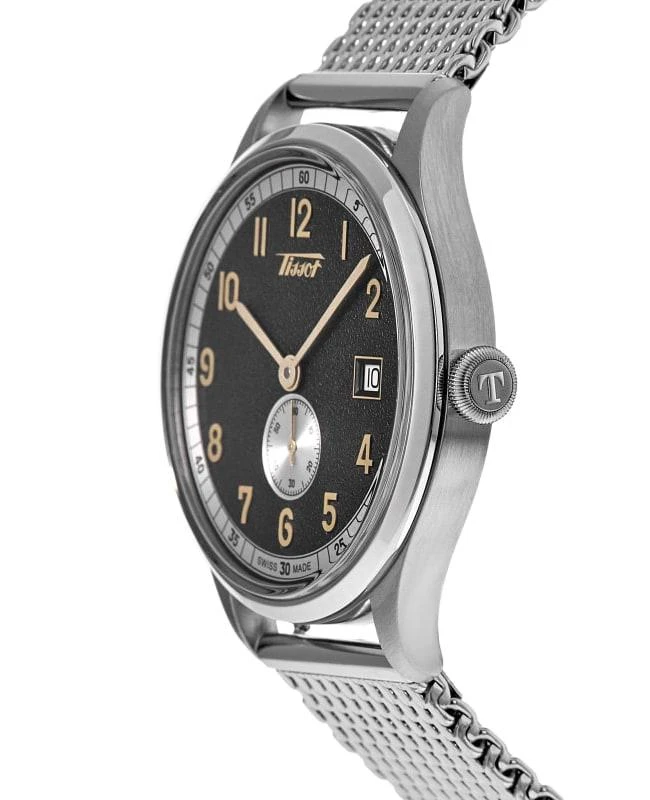 Tissot Tissot Heritage Small Second 1938 COSC Automatic Grey Dial Steel Men's Watch T142.428.11.082.00 3