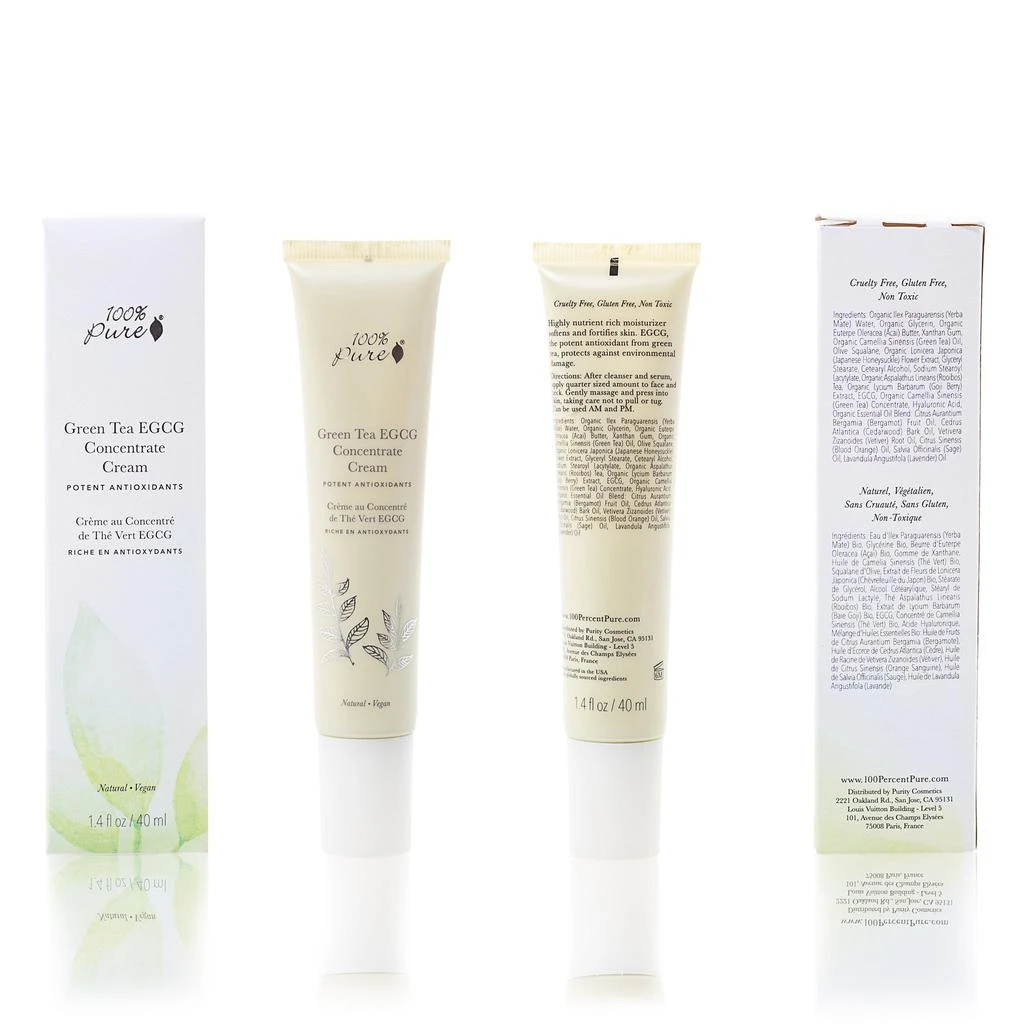 100% Pure Green Tea EGCG Concentrate Cream 3