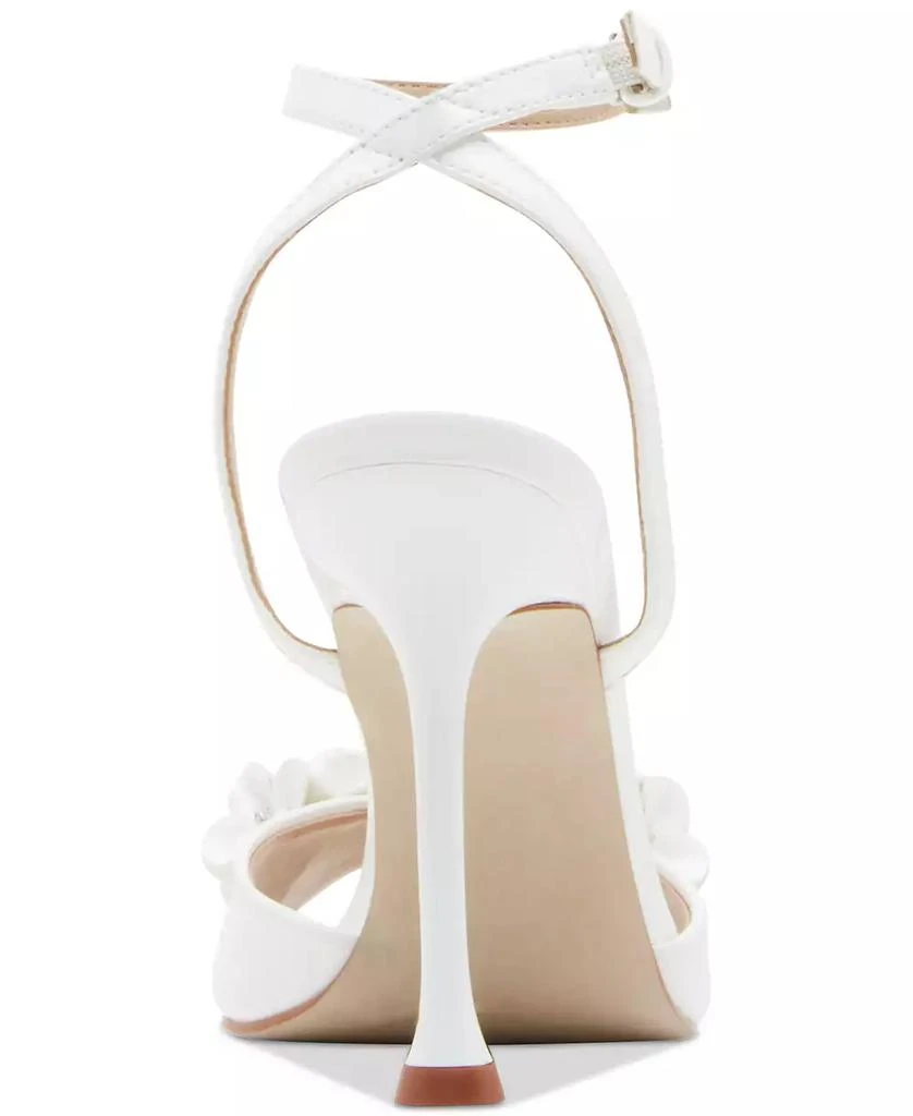 Steve Madden Women's Floral Two-Piece Stiletto Dress Sandals 3