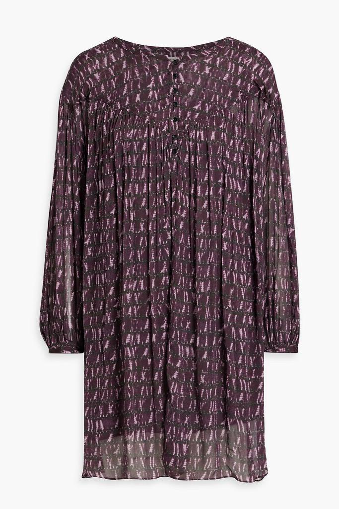 Isabel Marant Étoile Silorion tie-dyed crepon mini dress