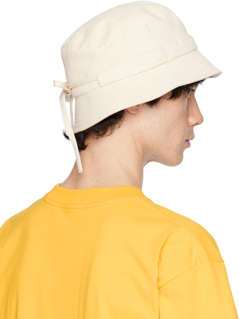 JACQUEMUS Les Classiques オフホワイト  ハット Jacquemus Off-White Les Classiques 'Le bob Gadjo' Hat - Hats
