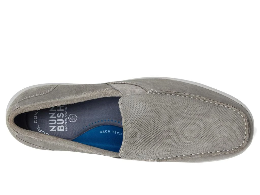 Nunn Bush Luca Moccasin Toe Venetian Suede Slip-On Lightweight Comfortable Loafers 2