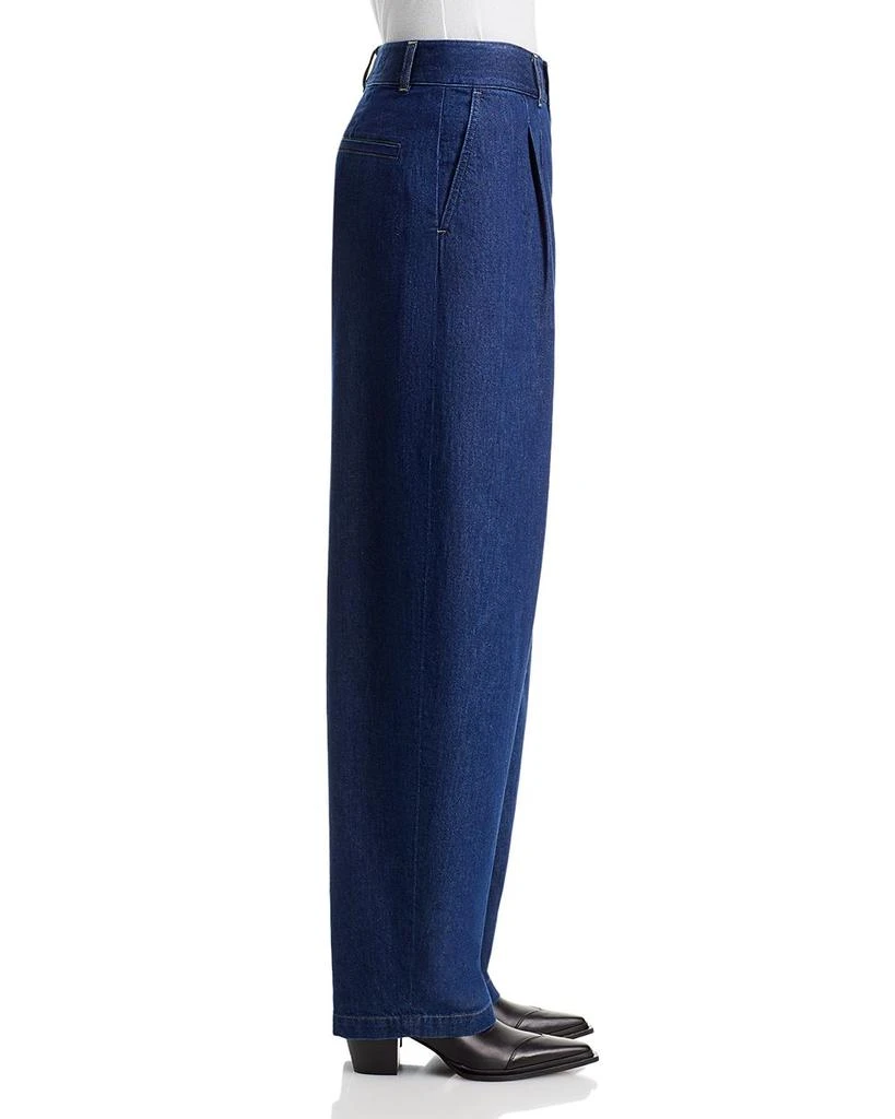 FRAME The Tapered Trouser High Rise Jeans in Rinse 4