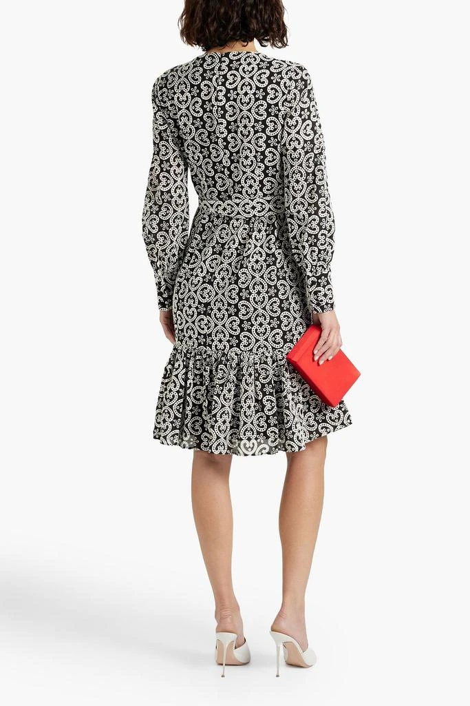 MIKAEL AGHAL Broderie anglaise cotton midi dress 3
