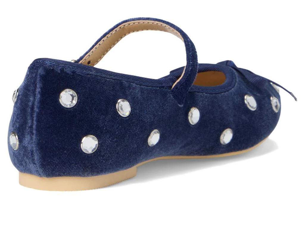 Janie and Jack Velvet Jewel Flat (Toddler/Little Kids/Big Kids) 5
