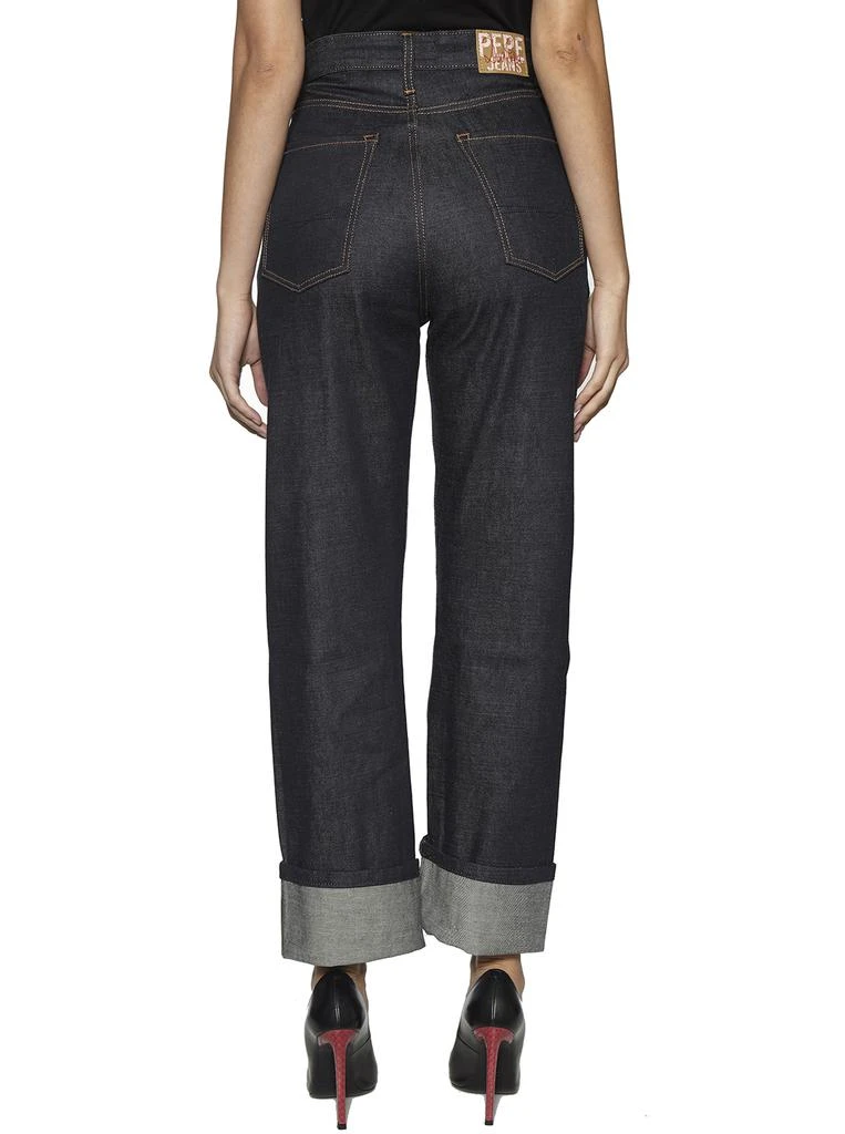 PEPE WIDE  DENIM JEANS 5