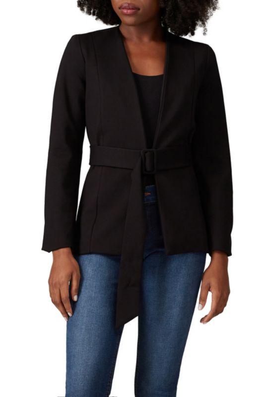 krisa Ponte Belted Blazer
