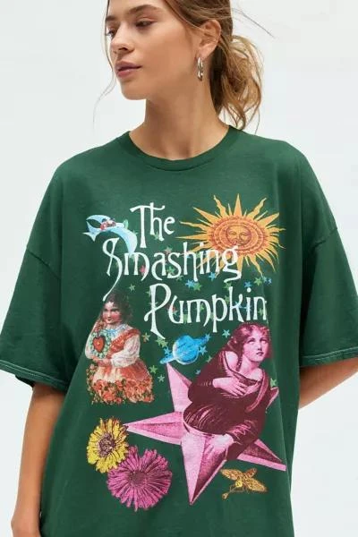 Urban Outfitters Smashing Pumpkins Tour Graphic T-Shirt Dress 4